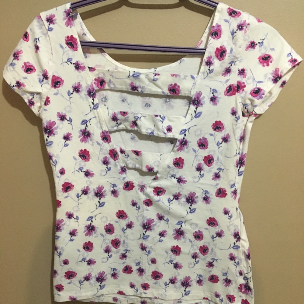 Garage floral t shirt